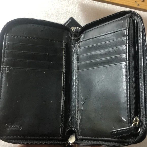 Coach wallet black - Picture 11 of 15
